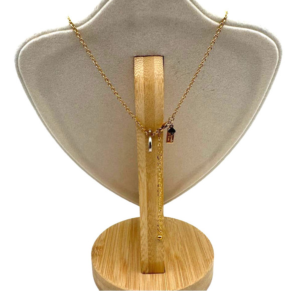 kate spade new york Dainty Sparklers Knot Pendant Necklace - Picture 2 of 5